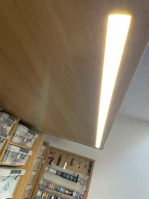 Integrated LED Lighting Storage 4 Crafts