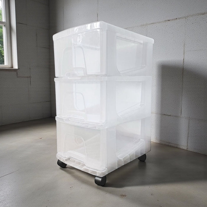 Storii Plastic Storage Tower Large Drawers