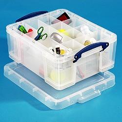 18L (litre) Really Useful Box - Clear