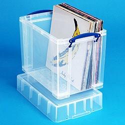 19L (litre) XL Really Useful Box - Clear - Storage 4 Crafts