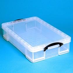 33L (litre) Really Useful Box - Clear - Storage 4 Crafts