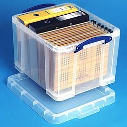 35 Litre Really Useful Box-Clear