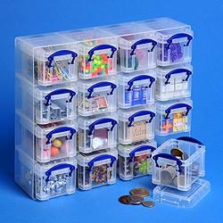 Really Useful Box 0.14L (litre) Organiser Pack - Storage 4 Crafts