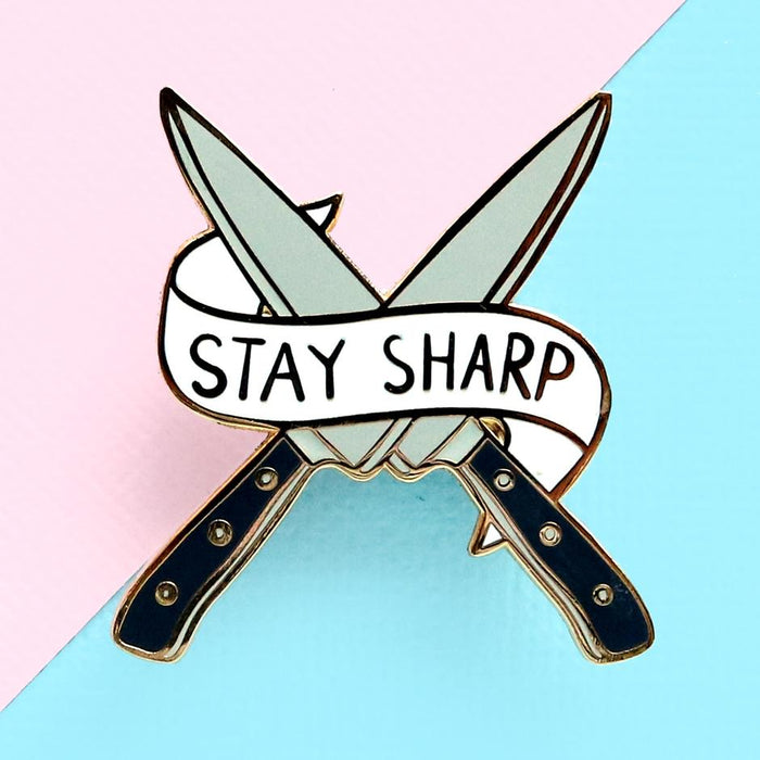 Stay Sharp Pin